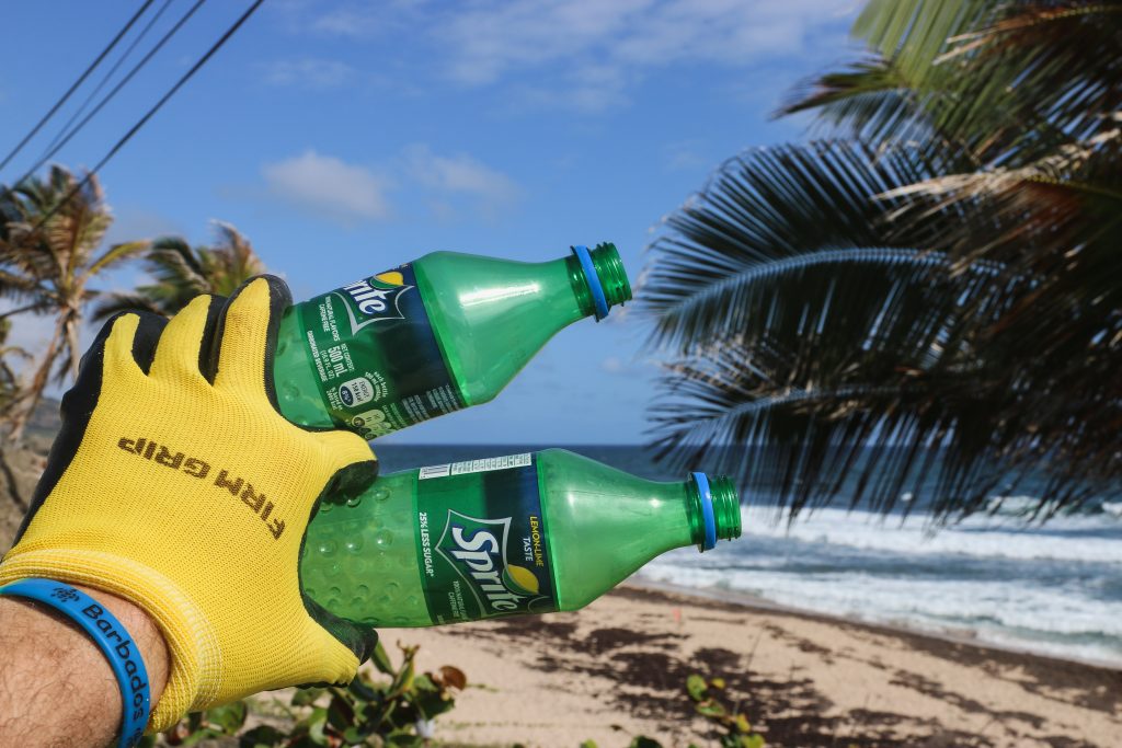 caribbean beaches plastic waste